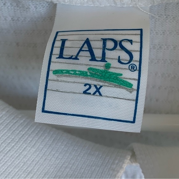 Vintage 80s Parachute Style Women’s Pullover Shirt Size 2X Top Blouse Laps - Picture 3 of 7